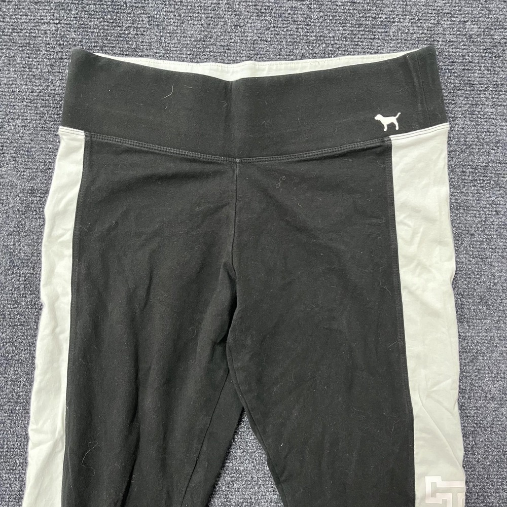 Victoria's Secret Pink Yoga Pants Womens Medium Stretch Colorblock Athletic Gym